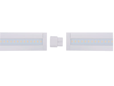 Super Linear rett skjøtestykke - Hvit-Kjøkkenbenk belysning-NorDesign-329530106-Lightup.no