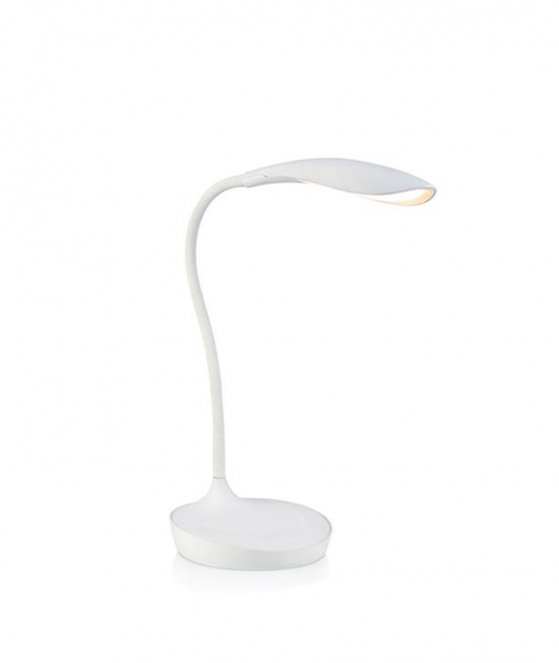 Swan USB Bordlampe hvit-Bordlamper-Marksløjd-106093-Lightup.no