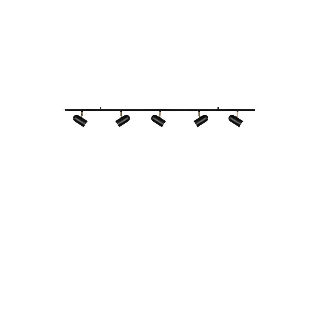 Swan spottskinne 5 - Svart-Taklamper-Globen Lighting-Svart-961511-Lightup.no