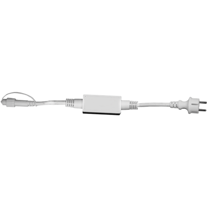 System led startkabel 1,8 meter - Hvit-System LED utendørs julebelysning-Star Trading-466-28-Lightup.no