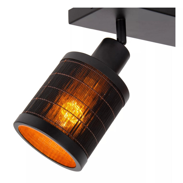 Tagalog takspot 2-lys - Svart-Taklamper-Lucide-Svart-LC21929/02/30-Lightup.no