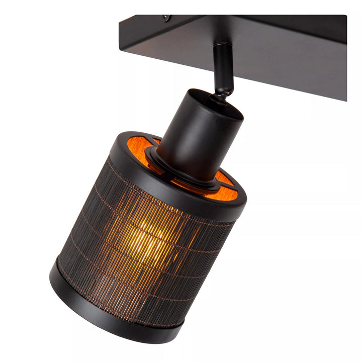 Tagalog takspot 2-lys - Svart-Taklamper-Lucide-Svart-LC21929/02/30-Lightup.no