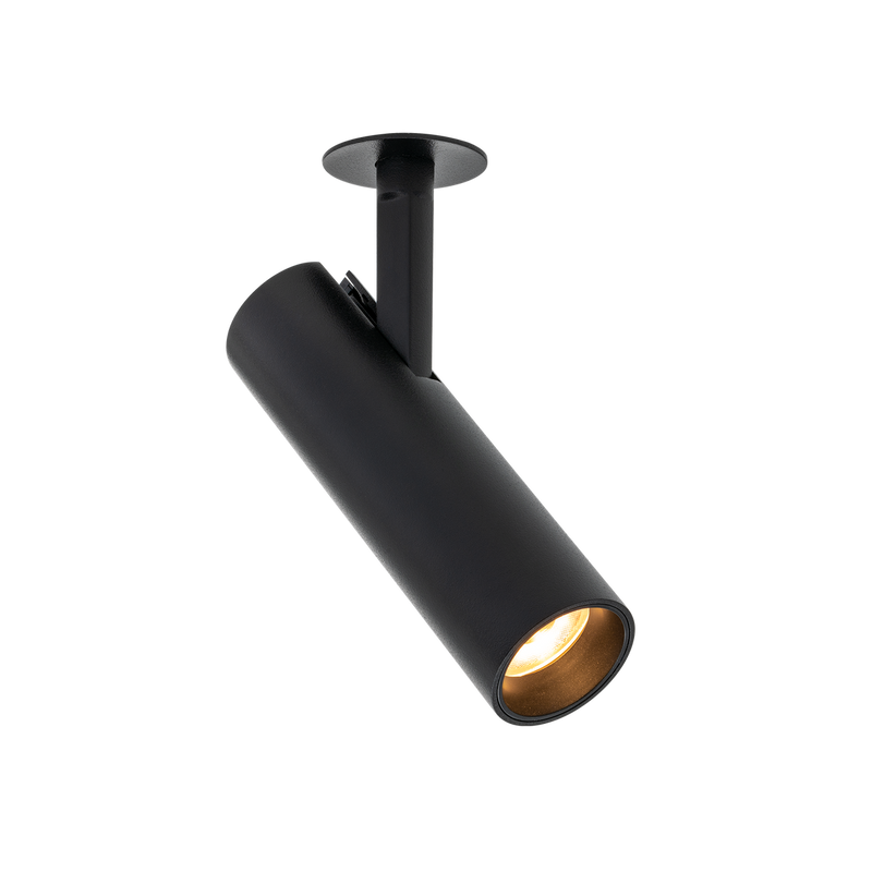 Tania Mini Slim Basic takspot for innfelling 9W 3000K RA90 Dimbar - Svart-Downlight 230V-Norlux-101921-36-2-p-Lightup.no