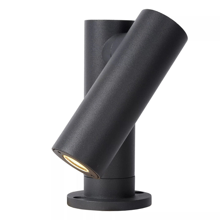 Tatum hagebelysning 13 cm 4,5W IP65 3000K - Antrasitt-Utebelysning uplight-Lucide-Antrasitt-LC27893/05/29-Lightup.no