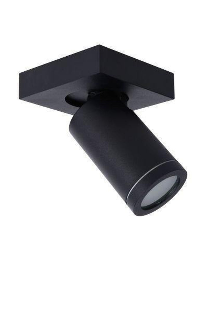 Taylor spot 1 lys IP44 baderom warm to dim 5W 2200-3000K-Taklamper-Lucide-Svart-LC09930/05/30-Lightup.no