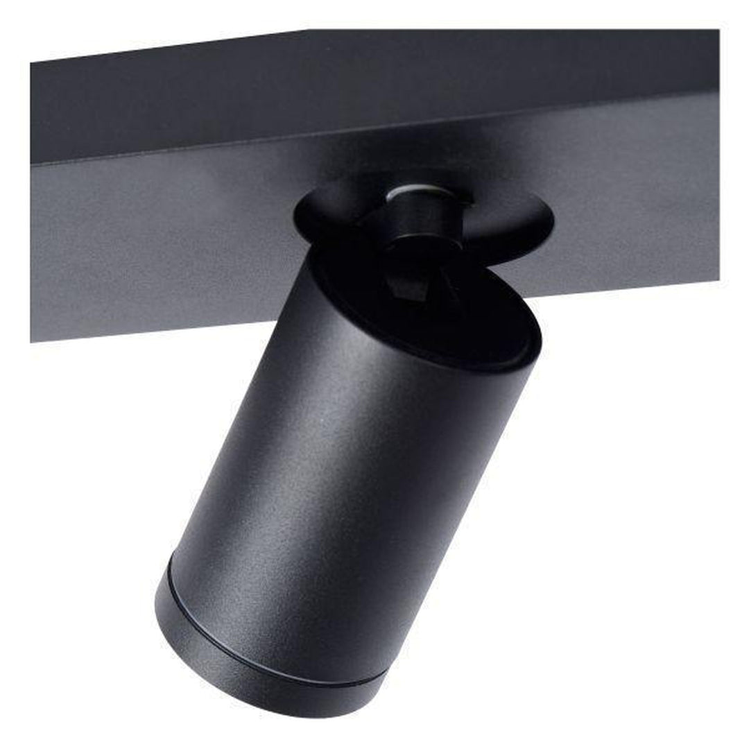 Taylor spot 3 lys IP44 baderom warm to dim 3x5W 2200-3000K-Taklamper-Lucide-Svart-LC09930/15/30-Lightup.no