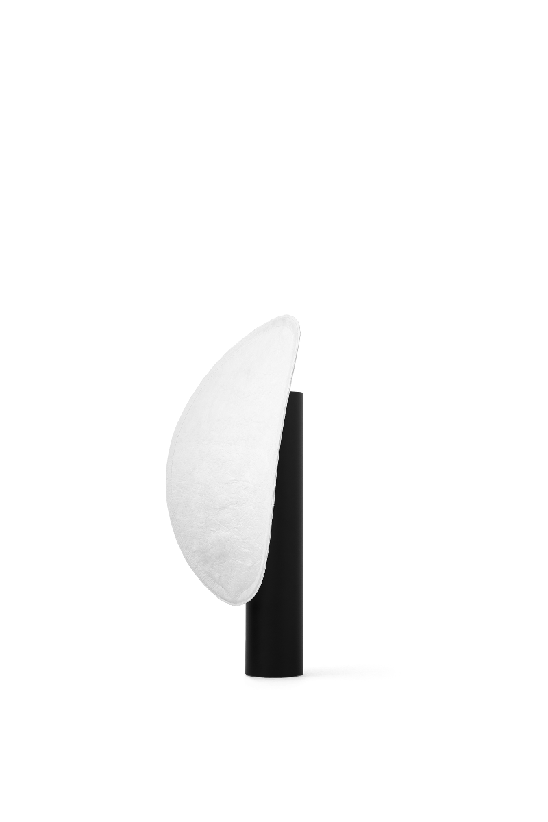 Tense Bærbar Bordlampe - Sort Sokkel-Bordlamper-New Works-Hvit-Nes__21820-Lightup.no