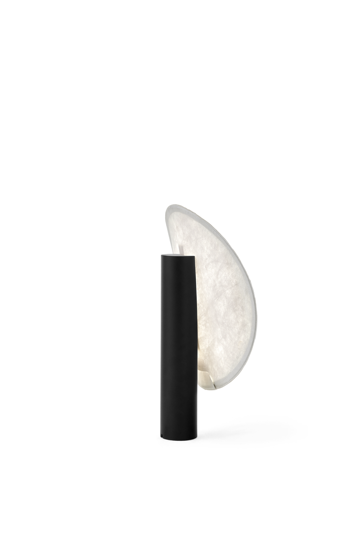 Tense Bærbar Bordlampe - Sort Sokkel-Bordlamper-New Works-Hvit-Nes__21820-Lightup.no