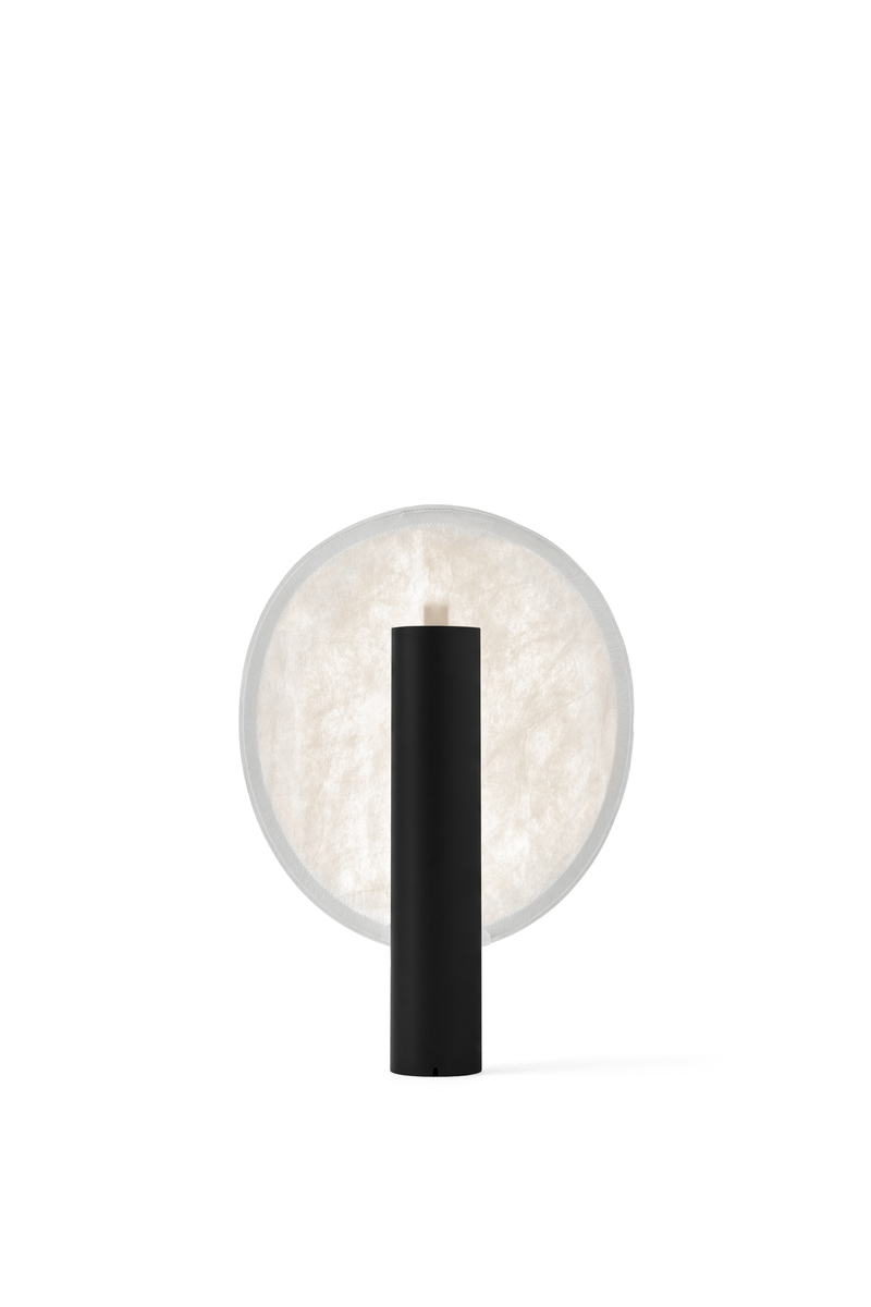Tense Bærbar Bordlampe - Sort Sokkel-Bordlamper-New Works-Hvit-Nes__21820-Lightup.no