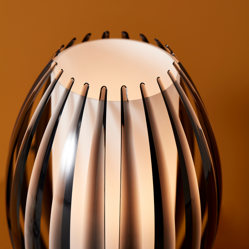 Tentacle bordlampe Small - Svart/Røykfarget-Bordlamper-Herstal-HB139821400164-Lightup.no