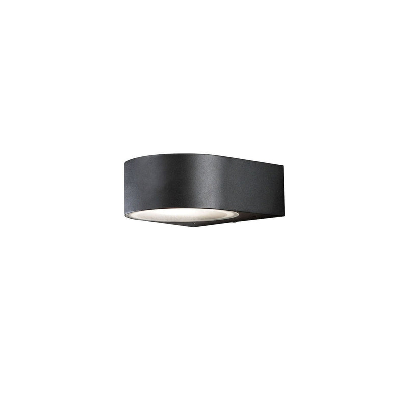 Teramo vegglampe - Svart-Utebelysning vegg opp og ned-Konstsmide-7510-750-Lightup.no