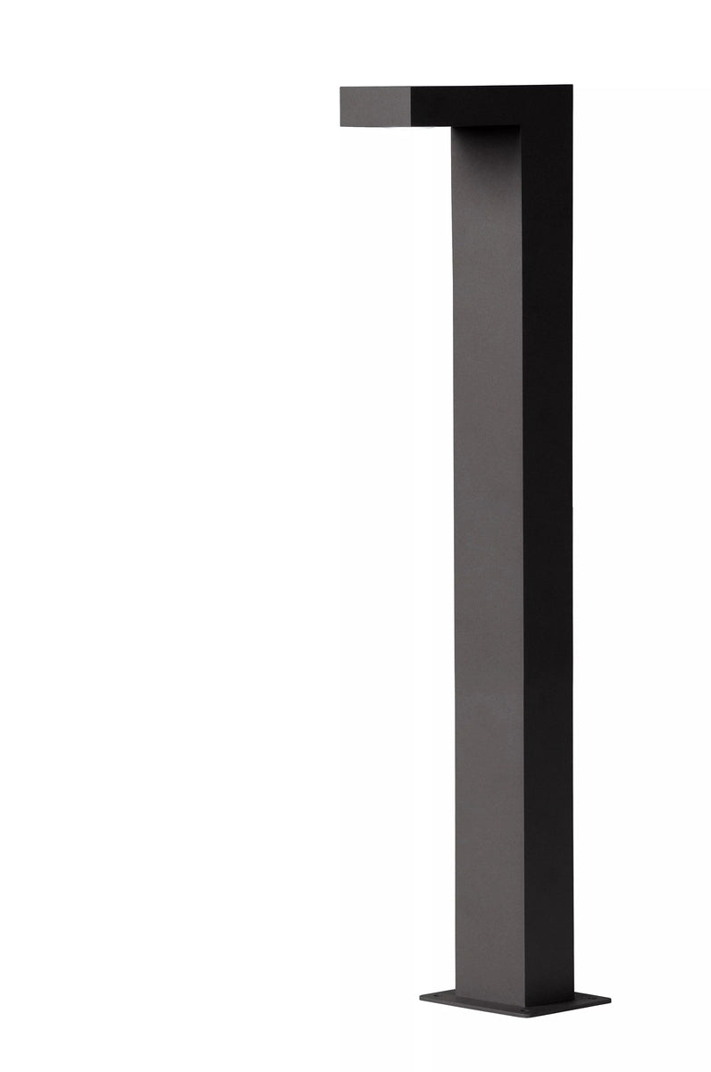 Texas pullert 60 cm 7W IP54 - Antrasitt-Utebelysning pullert-Lucide-Antrasitt-LC28851/60/30-Lightup.no