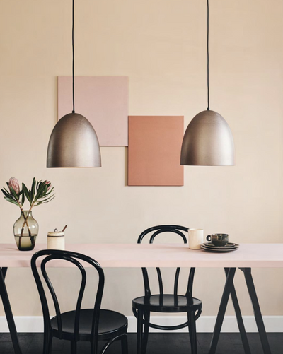 The Classic takpendel Ø20 - børstet stål/oxid-Takpendler-Halo Designs-5705639736690-Lightup.no