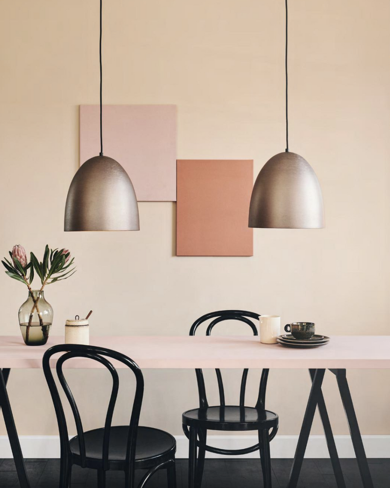 The Classic takpendel Ø20 - børstet stål/oxid-Takpendler-Halo Designs-5705639736690-Lightup.no
