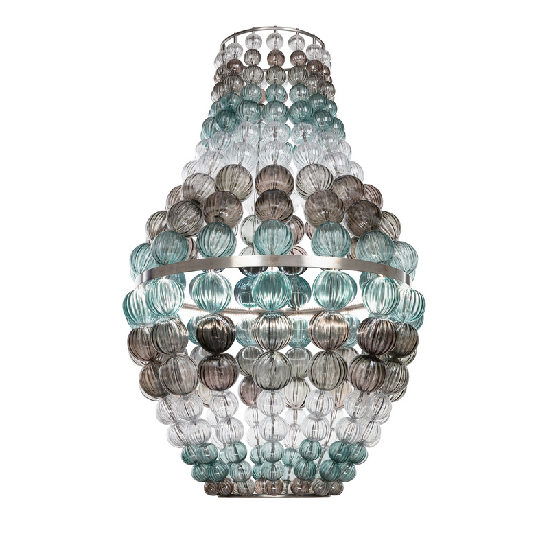The Crown lysekrone 135 cm - Håndblåst glass-Takpendler-Örsjö-35002-76-019-Lightup.no