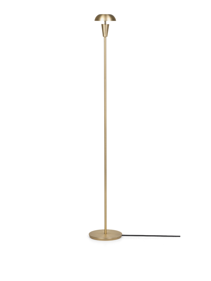Tiny gulvlampe - messing-Gulvlamper-Ferm Living-Messing-Feg__1104264780-Lightup.no