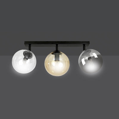 Tofi taklampe 3 lys - Svart/Multifarget-Taklamper-Emibig-779/3-Lightup.no