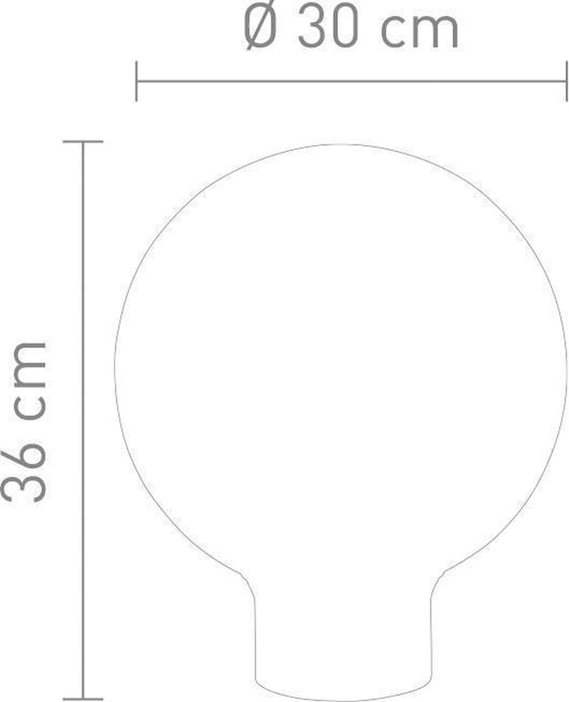 Tokio bordlampe 36 cm - Satin/Røykfarget-Bordlamper-Villeroy & Boch-VB-96721-Lightup.no