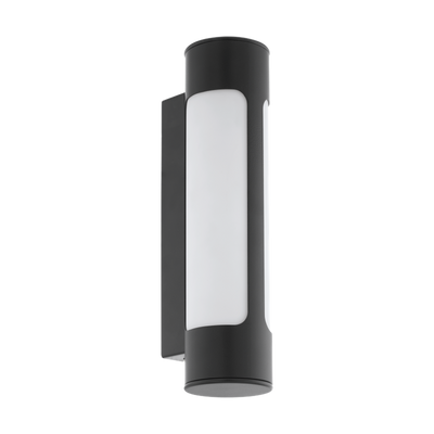 Tonego vegglampe 2x6W IP44 utendørs - Antrasitt-Utebelysning vegg veggskjold-Eglo-97119-Lightup.no
