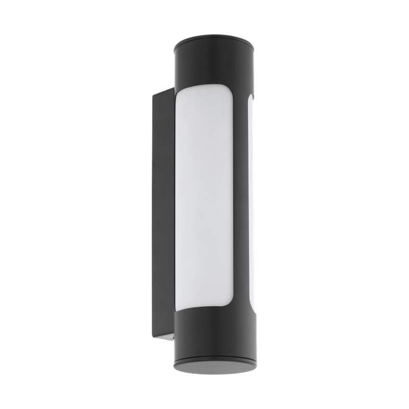 Tonego vegglampe 2x6W IP44 utendørs - Antrasitt-Utebelysning vegg veggskjold-Eglo-97119-Lightup.no