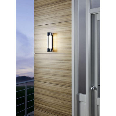 Tonego vegglampe 2x6W IP44 utendørs - Antrasitt-Utebelysning vegg veggskjold-Eglo-97119-Lightup.no