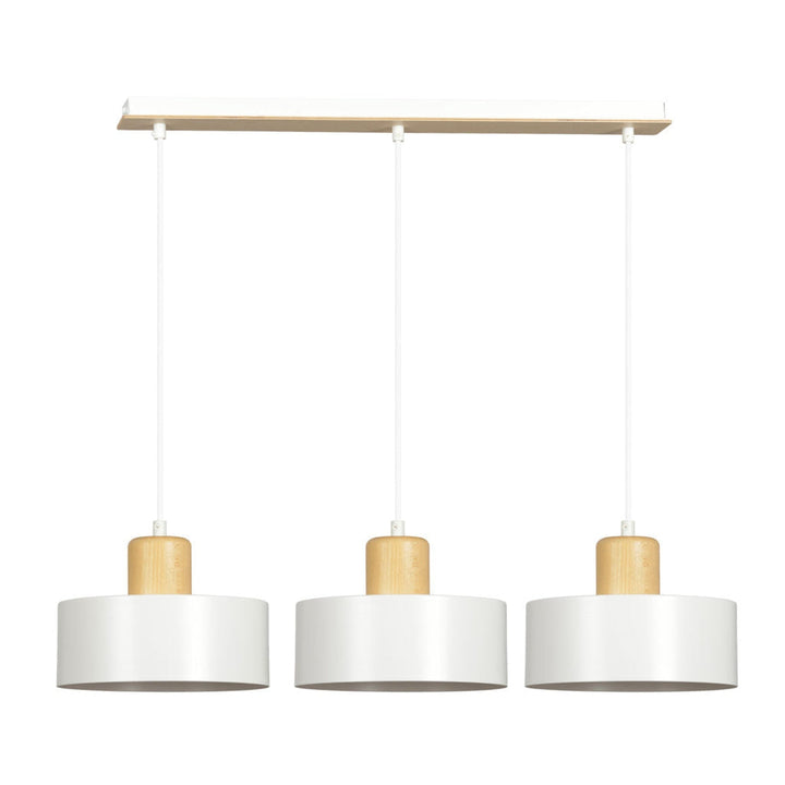Torin trippel takpendel - Hvit/Tre-Takpendler-Emibig-Hvit / Tre-1047/3-Lightup.no