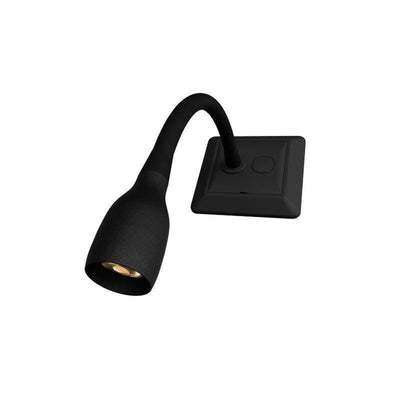 Touch vegglampe - Svart-Vegglamper-Q-Light-3201077-Lightup.no