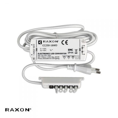 Trafo til Lena LED downlights-Downlight møbel-Raxon-RX40T15D-Lightup.no