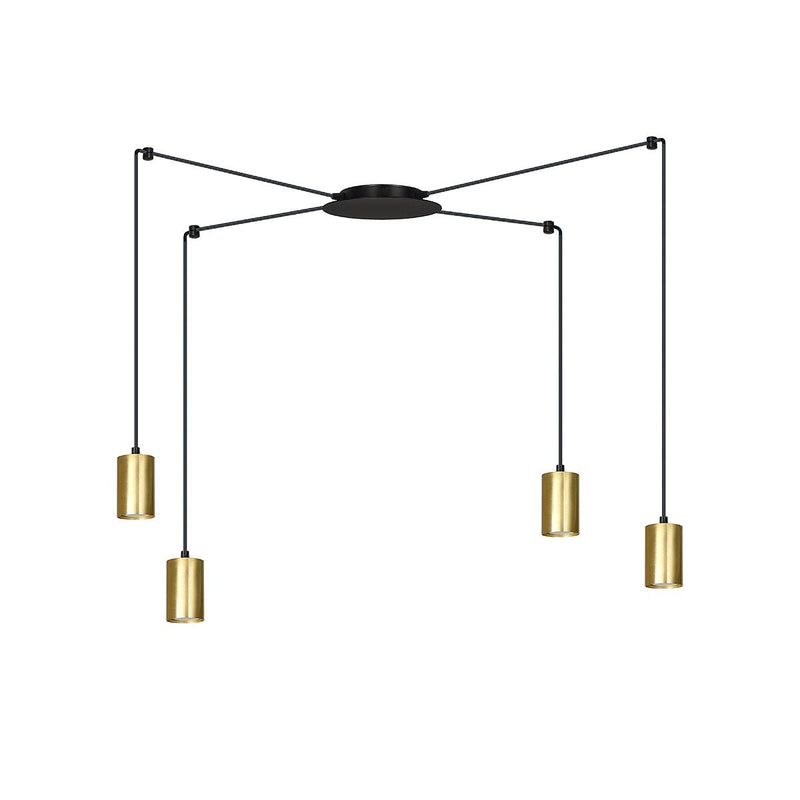 Traker 4 takpendel - Svart/Gullfarget-Takpendler-Emibig-526/4-Lightup.no