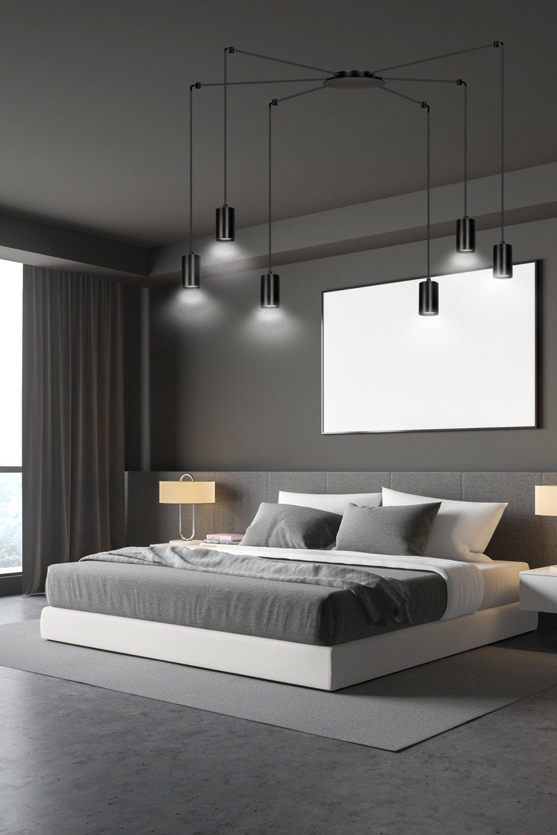 Traker 6 takpendel - Svart-Takpendler-Emibig-524/6-Lightup.no