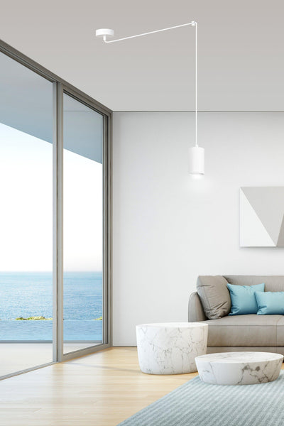 Traker takpendel - Hvit-Takpendler-Emibig-525/1-Lightup.no