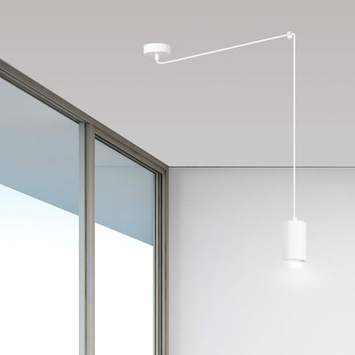 Traker takpendel - Hvit-Takpendler-Emibig-525/1-Lightup.no