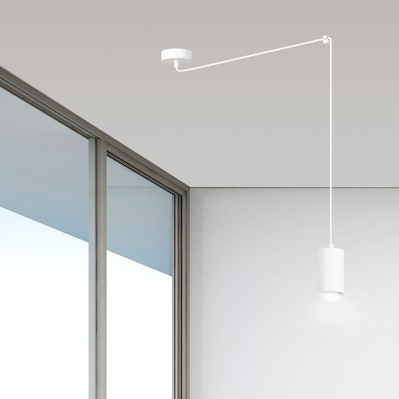 Traker takpendel - Hvit-Takpendler-Emibig-525/1-Lightup.no