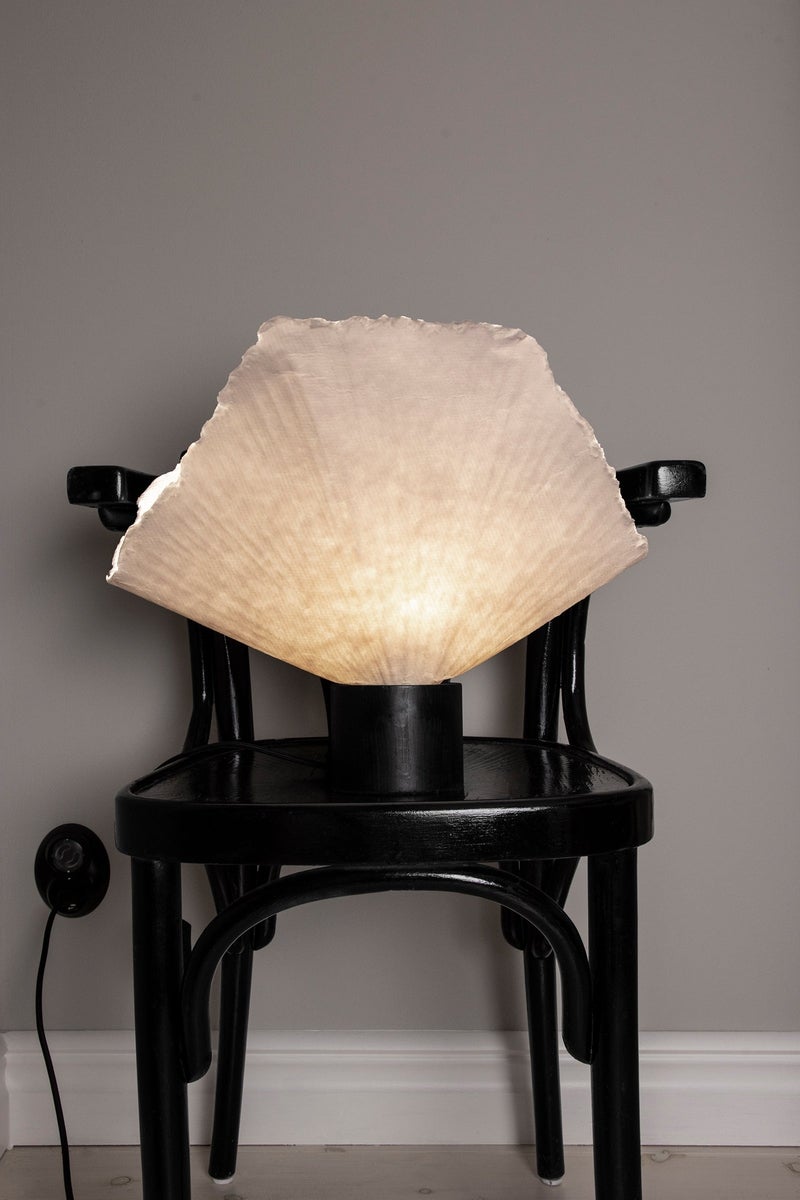 Tropez Bordlampe - Natur / Svart-Bordlamper-Globen Lighting-121020-Lightup.no