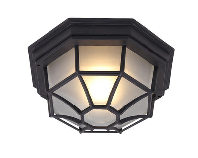Trysil taklampe utendørs IP44 - Svart-Utebelysning taklampe-Scanlight-169291-Lightup.no