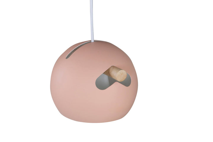 Tubbie takpendel 3 lys - Dusty Pink-Takpendler-Venture Home-Rosa-15507-809-Lightup.no