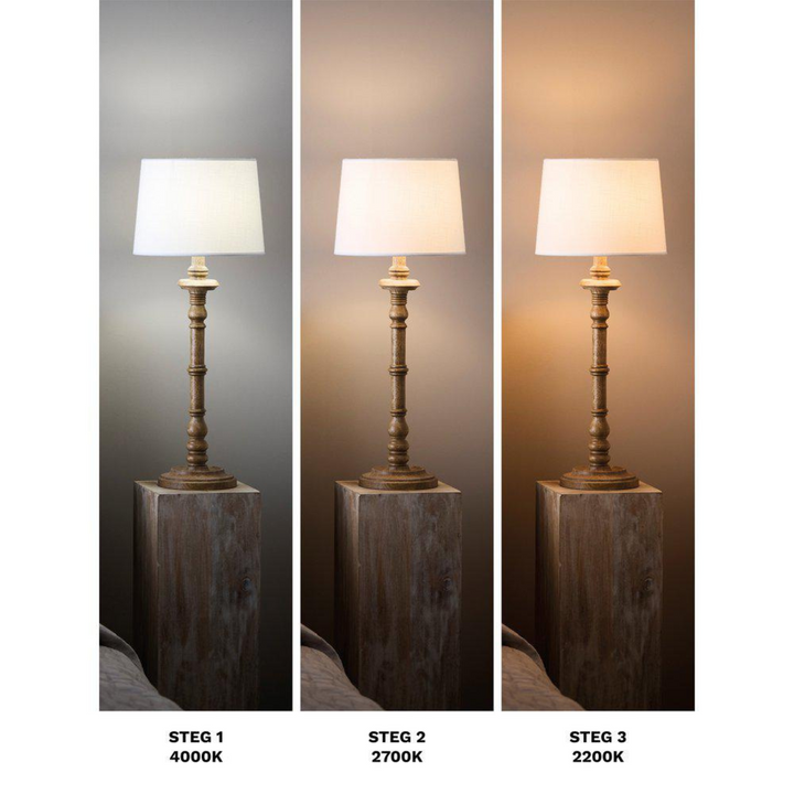 Twilight LED 3 step og dimbar 95mm 7W-LED-pære E27 sokkel-Pr home of Scandinavia Ab-Opal-2209507-Lightup.no