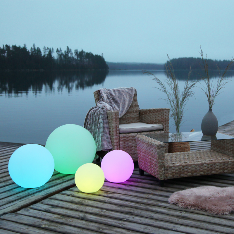 Twilights LED-ball utendørs oppladbar - 40 cm-Utebelysning Hagebelysning-Ms - belysning-803-72-Lightup.no