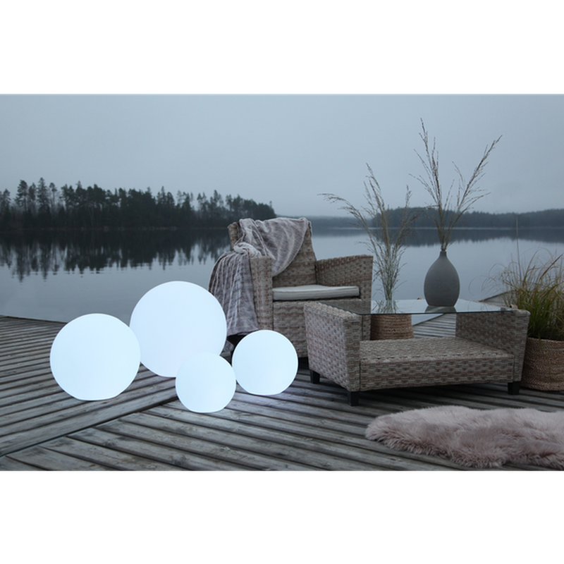 Twilights LED-ball utendørs oppladbar - 40 cm-Utebelysning Hagebelysning-Ms - belysning-803-72-Lightup.no