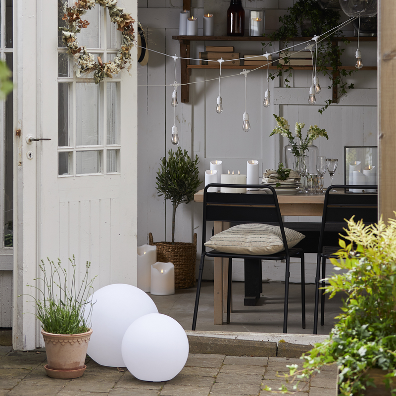 Twilights LED-ball utendørs oppladbar - 40 cm-Utebelysning Hagebelysning-Ms - belysning-803-72-Lightup.no