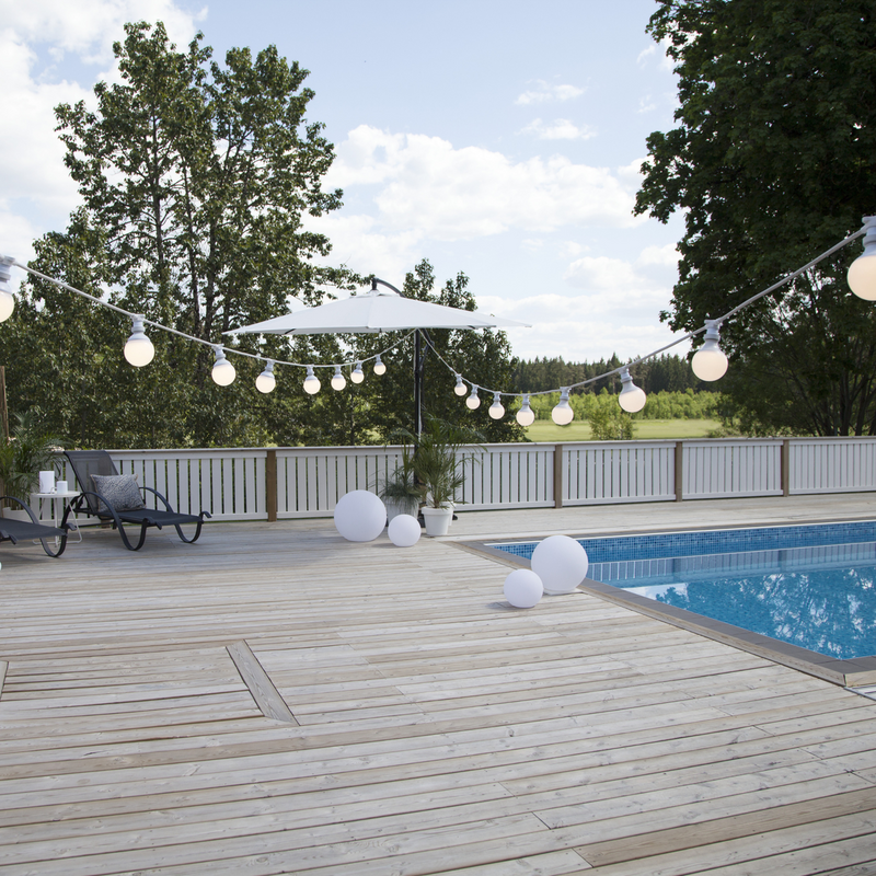 Twilights LED-ball utendørs oppladbar - 40 cm-Utebelysning Hagebelysning-Ms - belysning-803-72-Lightup.no