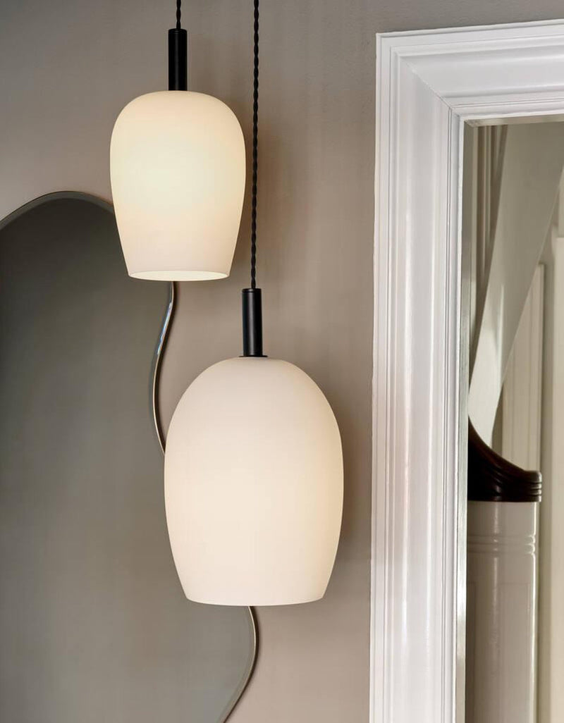 Uma 23 takpendel Svart/Opal-Takpendler-Nordlux-2112723001-Lightup.no