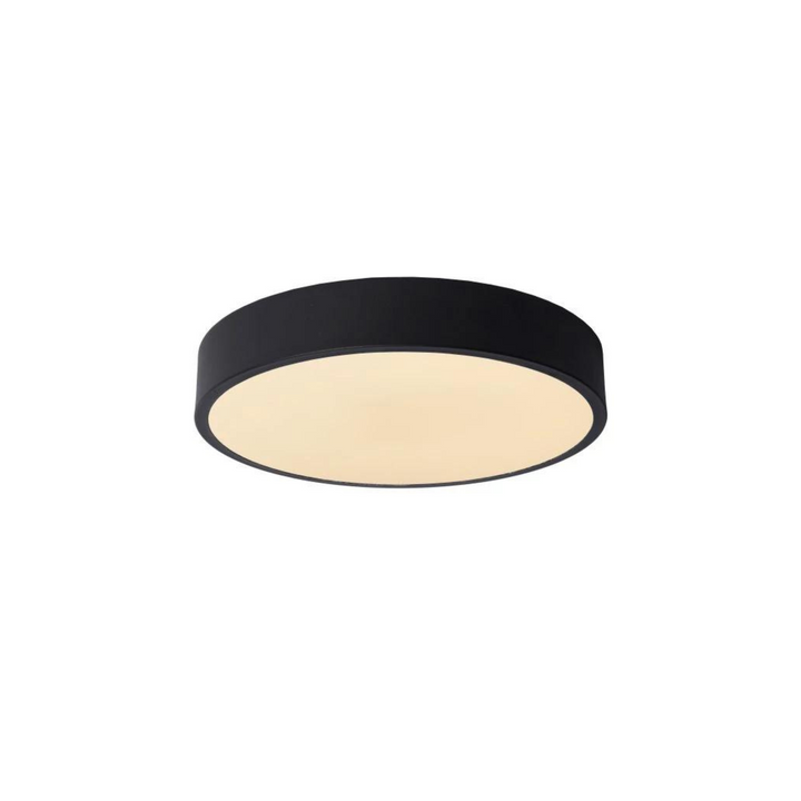 Unar taklampe Ø30cm 3 step dim-Taklamper-Lucide-Svart-LC79185/30/30-Lightup.no