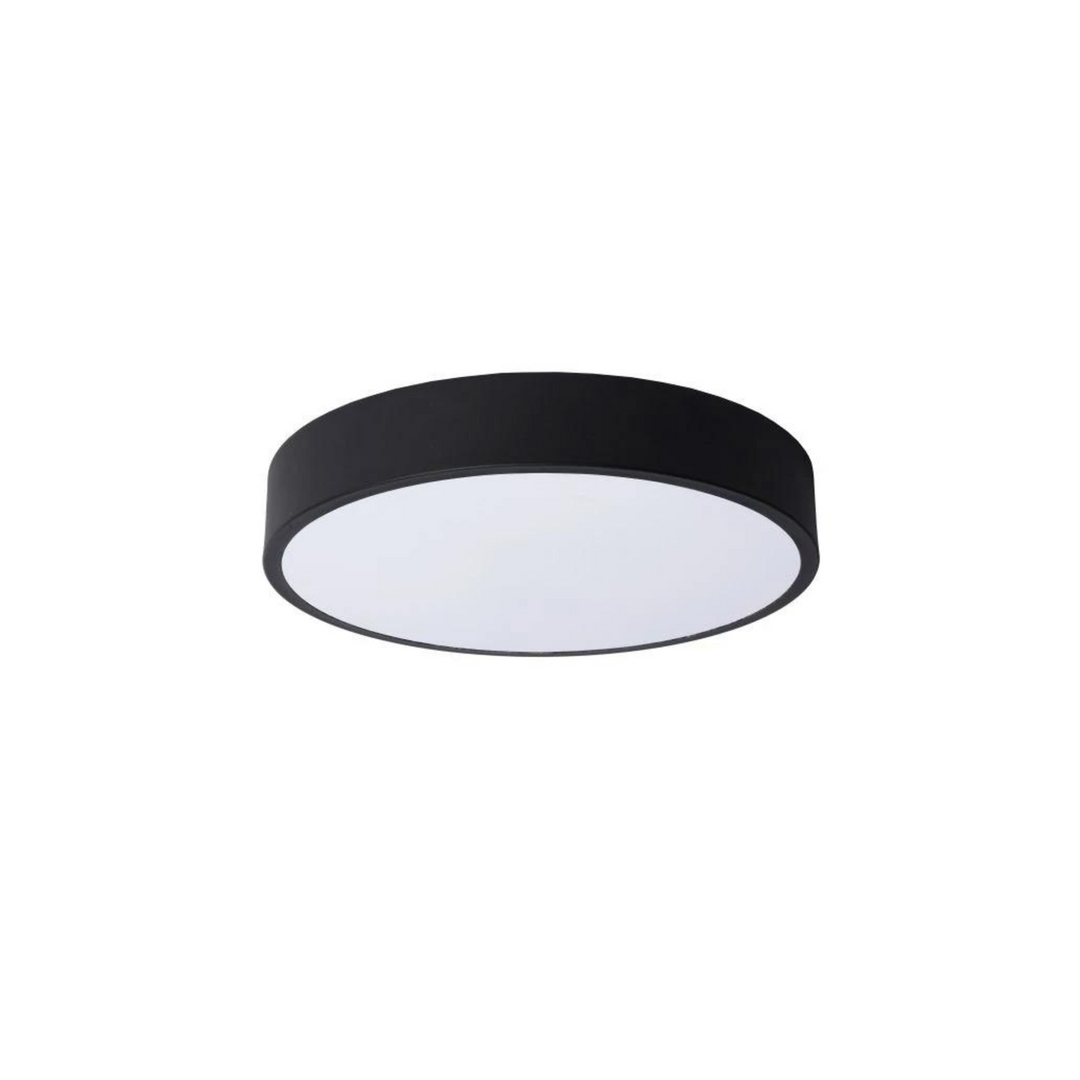Unar taklampe Ø30cm 3 step dim-Taklamper-Lucide-Svart-LC79185/30/30-Lightup.no