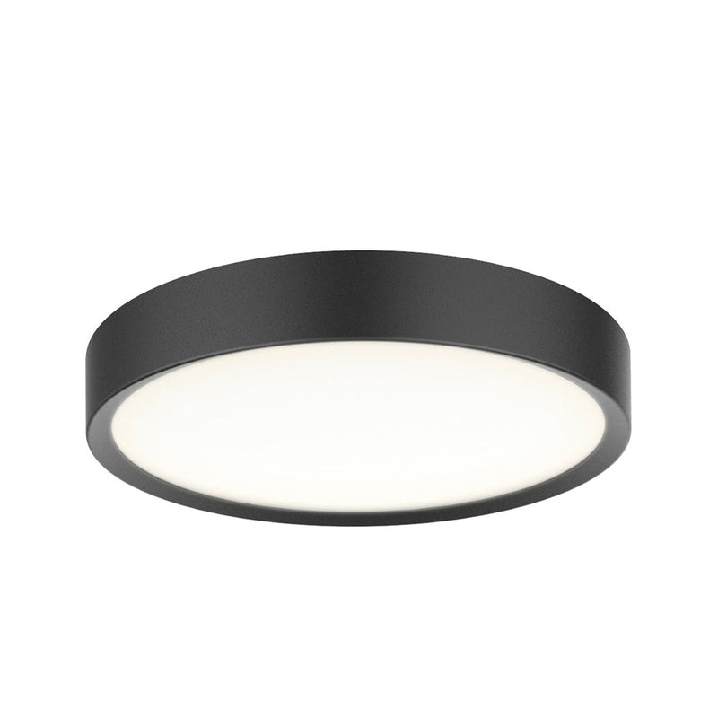 Universal taklampe 28 cm 3-step dim 12W 3000 Kelvin IP44 - Svart-Taklamper-Halo Designs-5705639719938-Lightup.no