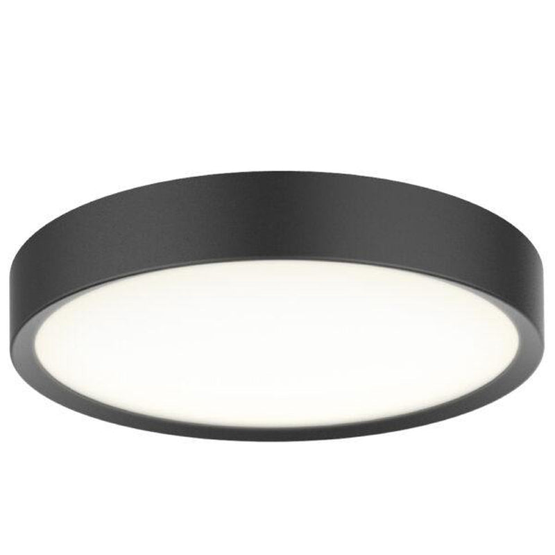 Universal taklampe 33 cm 3-step dim 18W 3000 Kelvin IP44 - Svart-Taklamper-Halo Designs-5705639719907-Lightup.no