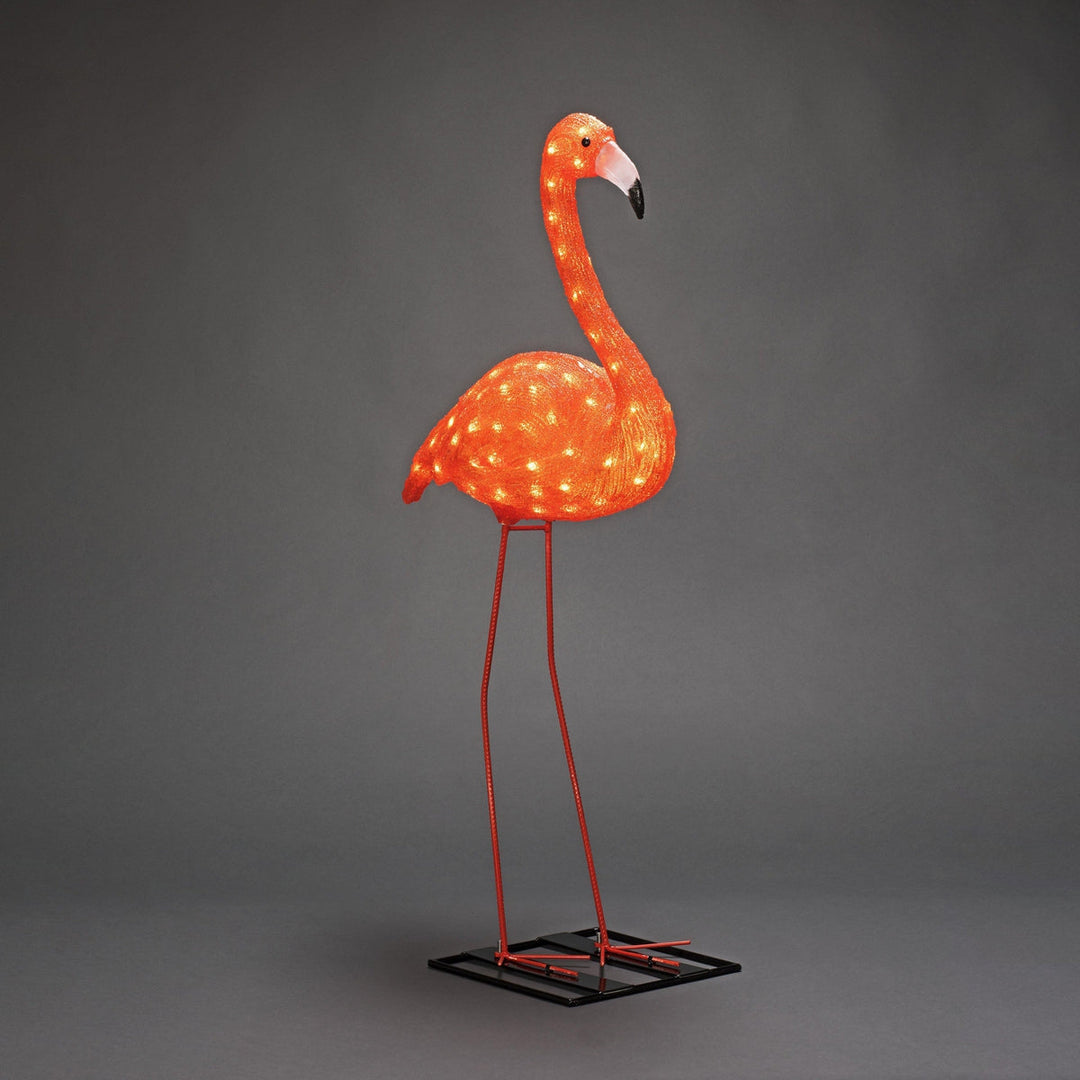 (Utgått) (Utgått) Flamingo 110 cm-Utebelysning Hagebelysning-Konstsmide-6273-803-Lightup.no