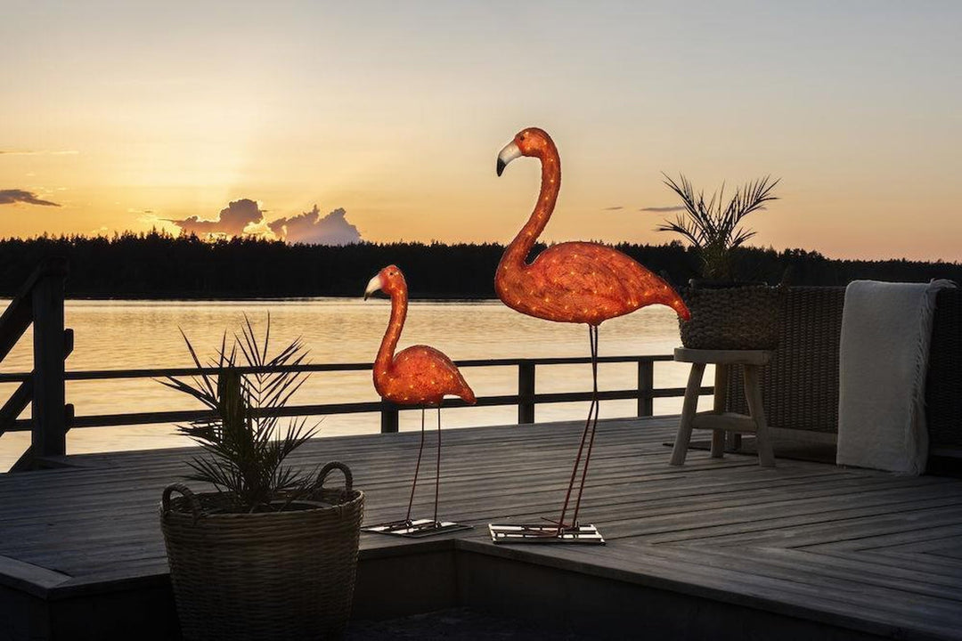 (Utgått) (Utgått) Flamingo 70 cm-Utebelysning Hagebelysning-Konstsmide-6272-803-Lightup.no