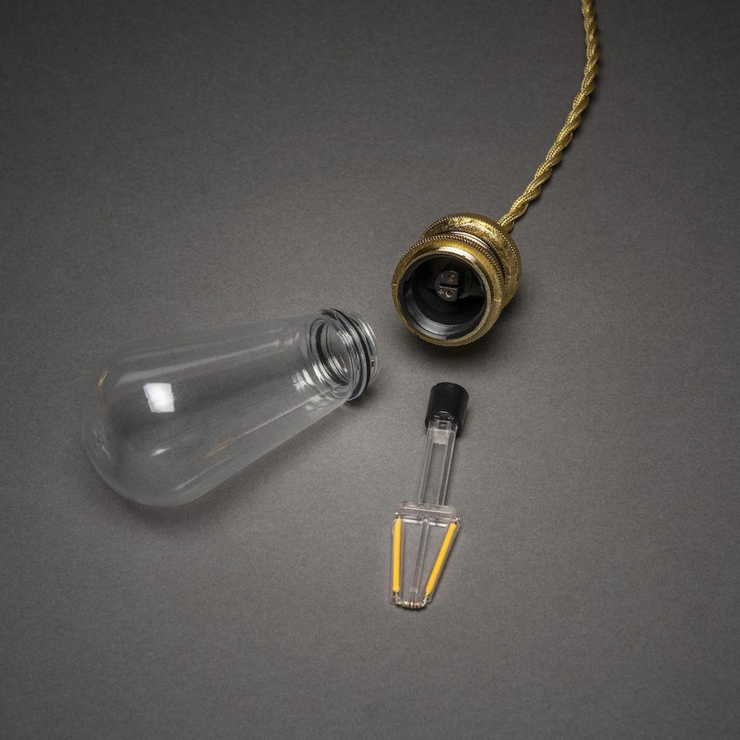 (Utgått) (Utgått) Lysslynge 8 pærer, gull-Lysslynge-Konstsmide-2363-800-Lightup.no