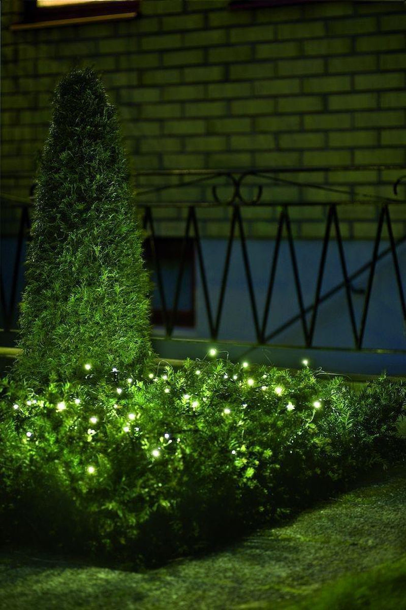 (Utgått) (Utgått) Nett 3x3 meter 96 minilys LED utendørs IP44 - Varmhvit-Julebelysning juletrelys ute-Konstsmide-3757-100-Lightup.no